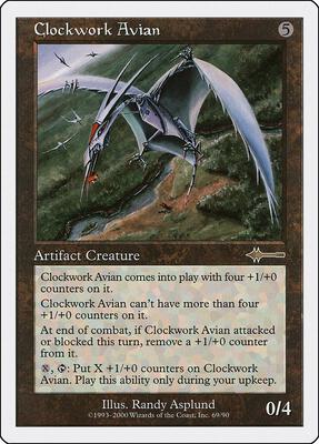 Clockwork Avian card from Beatdown Box Set
