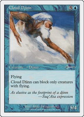 Cloud Djinn card from Beatdown Box Set