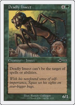 Deadly Insect card from Beatdown Box Set
