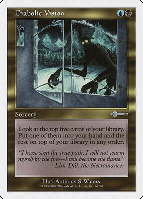 Diabolic Vision card from Beatdown Box Set