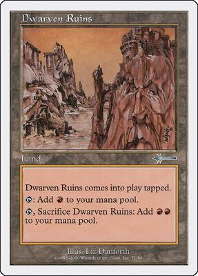 Dwarven Ruins card from Beatdown Box Set