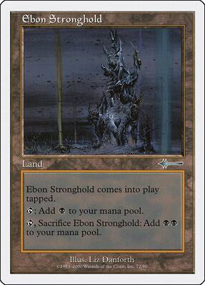 Ebon Stronghold card from Beatdown Box Set