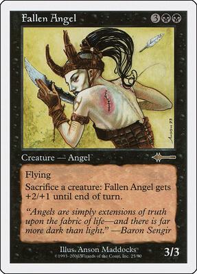 Fallen Angel card from Beatdown Box Set