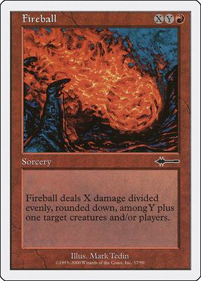 Fireball card from Beatdown Box Set