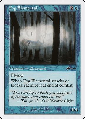 Fog Elemental card from Beatdown Box Set