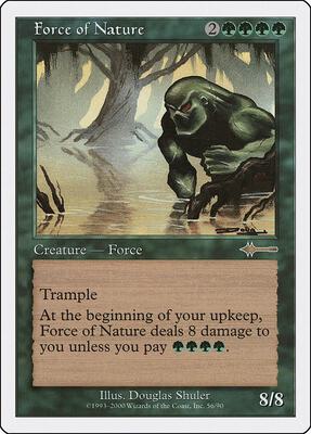 Force of Nature card from Beatdown Box Set
