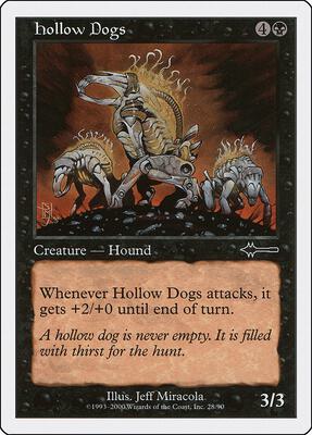 Hollow Dogs card from Beatdown Box Set