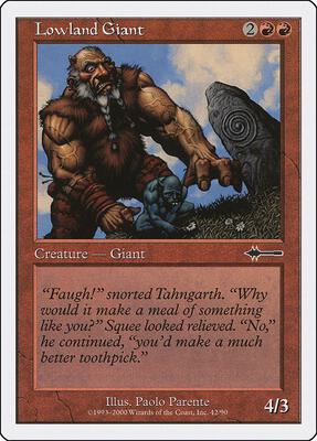 Lowland Giant card from Beatdown Box Set