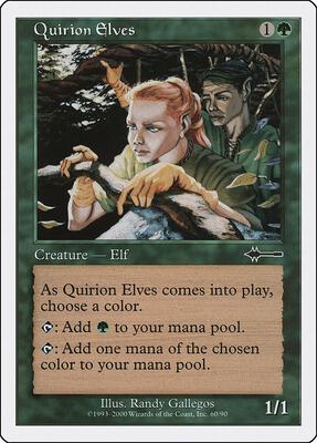 Quirion Elves card from Beatdown Box Set