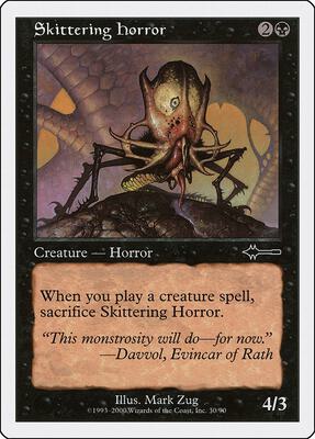 Skittering Horror card from Beatdown Box Set
