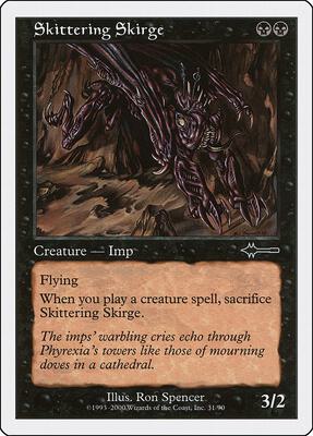Skittering Skirge card from Beatdown Box Set