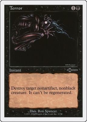 Terror card from Beatdown Box Set