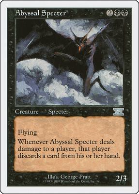 Abyssal Specter card from Battle Royale Box Set
