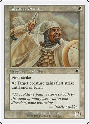 Advance Scout card from Battle Royale Box Set