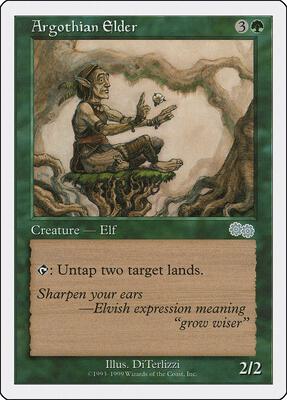 Argothian Elder card from Battle Royale Box Set