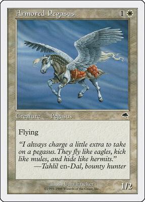 Armored Pegasus card from Battle Royale Box Set