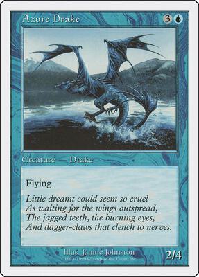 Azure Drake card from Battle Royale Box Set