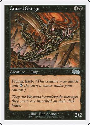 Crazed Skirge card from Battle Royale Box Set
