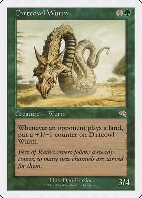 Dirtcowl Wurm card from Battle Royale Box Set