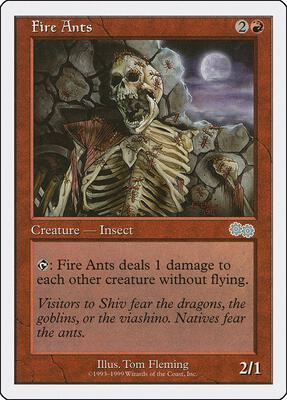 Fire Ants card from Battle Royale Box Set