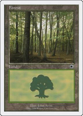 Forest (103) card from Battle Royale Box Set