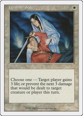 Healing Salve card from Battle Royale Box Set