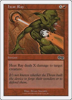 Heat Ray card from Battle Royale Box Set