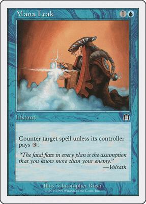 Mana Leak card from Battle Royale Box Set