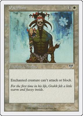 Pacifism card from Battle Royale Box Set