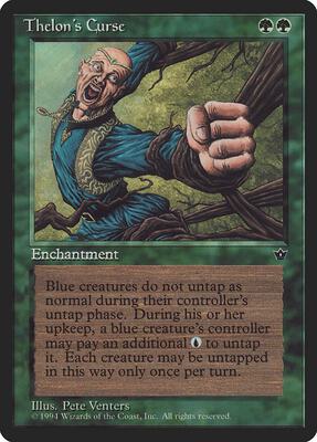 Thelon's Curse card from Fallen Empires