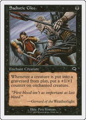 Sadistic Glee card from Battle Royale Box Set