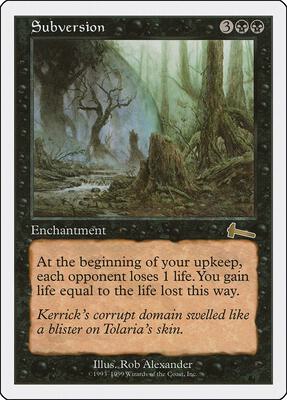 Subversion card from Battle Royale Box Set