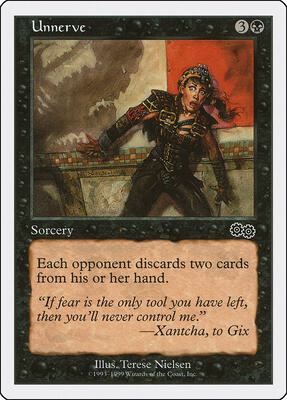 Unnerve card from Battle Royale Box Set