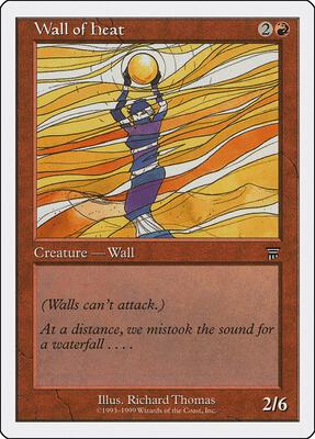 Wall of Heat card from Battle Royale Box Set