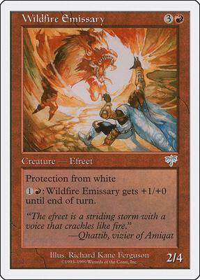 Wildfire Emissary card from Battle Royale Box Set