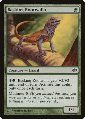 Basking Rootwalla card from Duel Decks: Garruk vs. Liliana