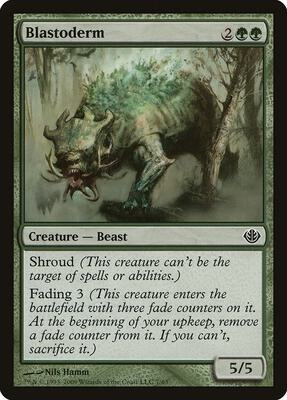 Blastoderm card from Duel Decks: Garruk vs. Liliana