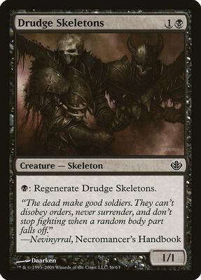Drudge Skeletons card from Duel Decks: Garruk vs. Liliana