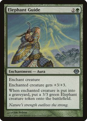 Elephant Guide card from Duel Decks: Garruk vs. Liliana
