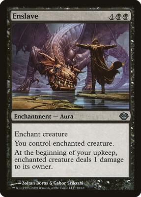 Enslave card from Duel Decks: Garruk vs. Liliana