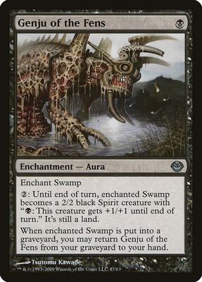 Genju of the Fens card from Duel Decks: Garruk vs. Liliana