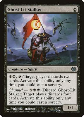 Ghost-Lit Stalker card from Duel Decks: Garruk vs. Liliana