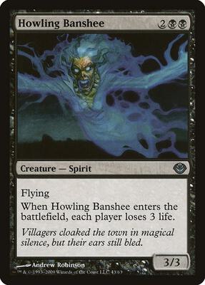 Howling Banshee card from Duel Decks: Garruk vs. Liliana