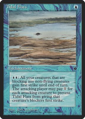 Tidal Flats (Alexander) (Pond) card from Fallen Empires