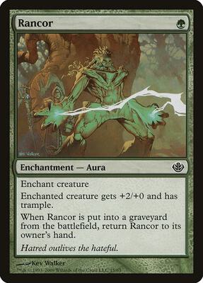 Rancor card from Duel Decks: Garruk vs. Liliana