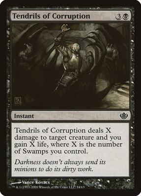 Tendrils of Corruption card from Duel Decks: Garruk vs. Liliana
