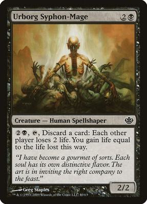 Urborg Syphon-Mage card from Duel Decks: Garruk vs. Liliana