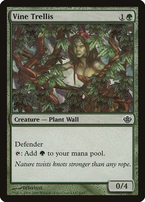 Vine Trellis card from Duel Decks: Garruk vs. Liliana