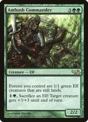 Ambush Commander card from Duel Decks: Elves vs. Goblins