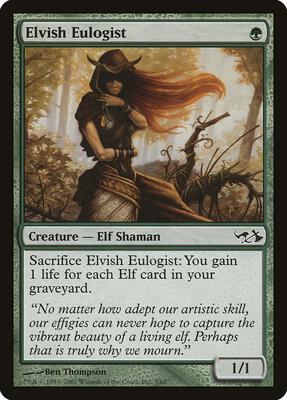Elvish Eulogist card from Duel Decks: Elves vs. Goblins